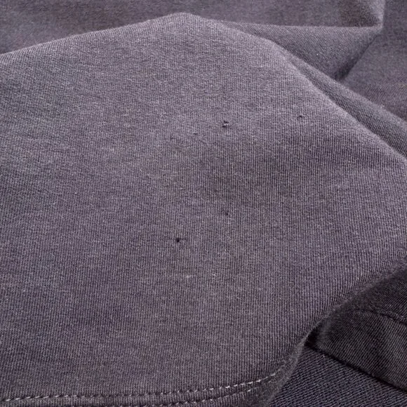 Talbots Navy Blue Pull Over Quarter Zip Sweatshirt Size XL Pima Cotton Preppy - Picture 5 of 9